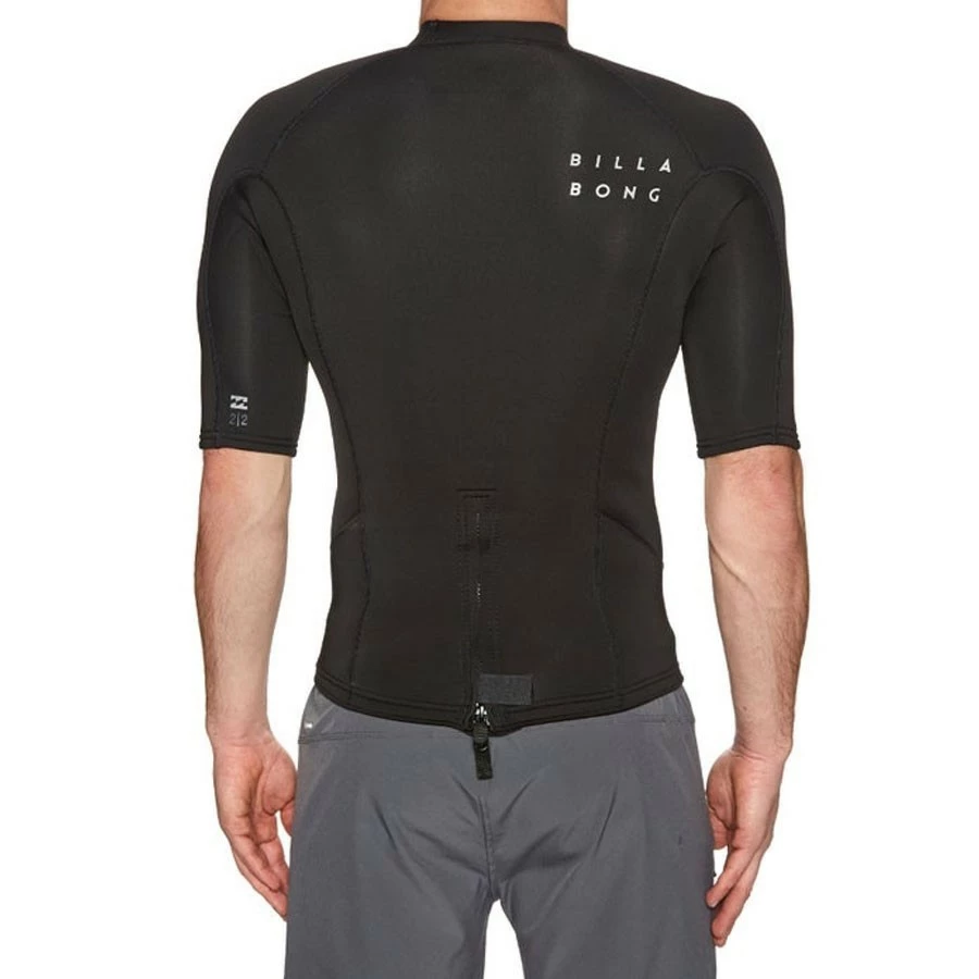 Billabong Top 2mm Absolute Manches Courtes Black Silver – Image 3
