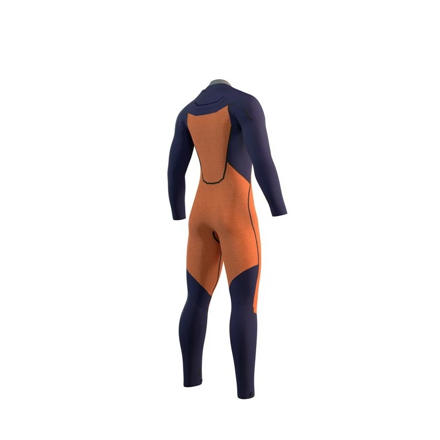 Combinaison Mystic Marshall Fullsuit 4/3 Mm Fzip - Black/Grey – Image 4