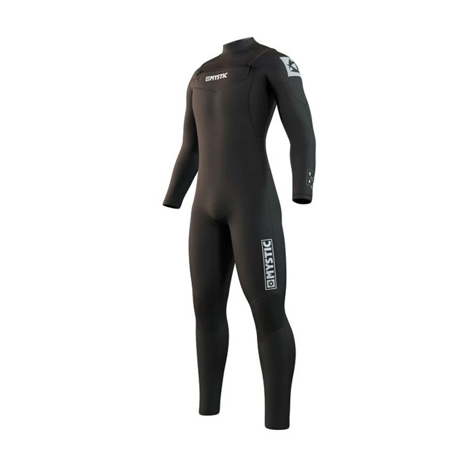 Combinaison Mystic Star 3/2 Mm Fullsuit Double Fzip - Black