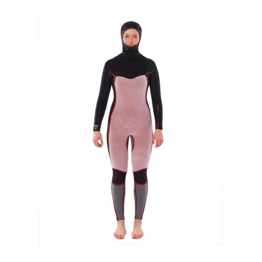 Combinaison Rip Curl Dawn Patrol Hooded 5/4mm - Black – Image 4