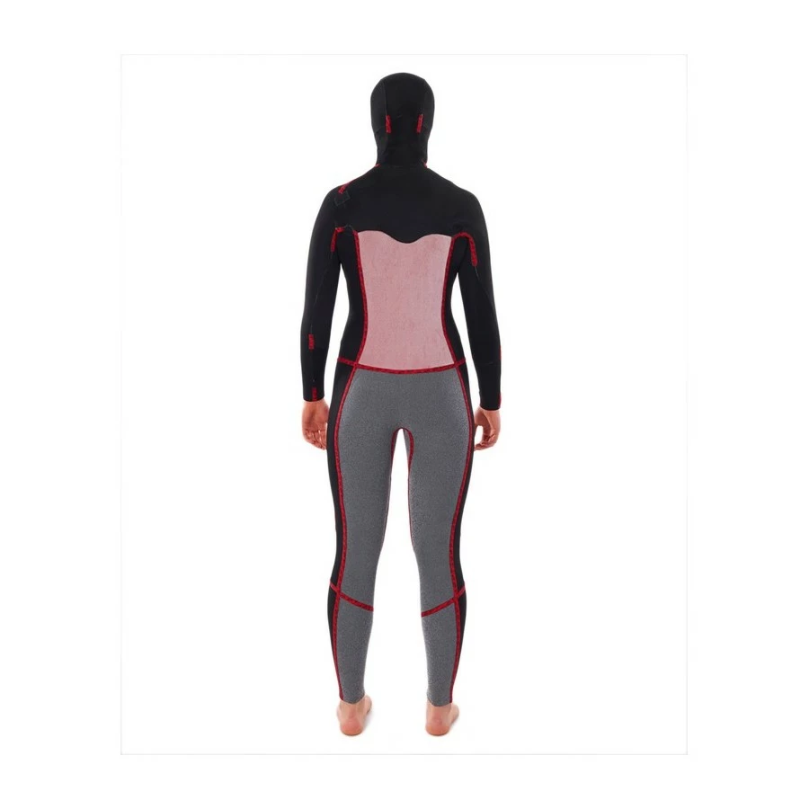 Combinaison Rip Curl Dawn Patrol Hooded 5/4mm - Black – Image 5