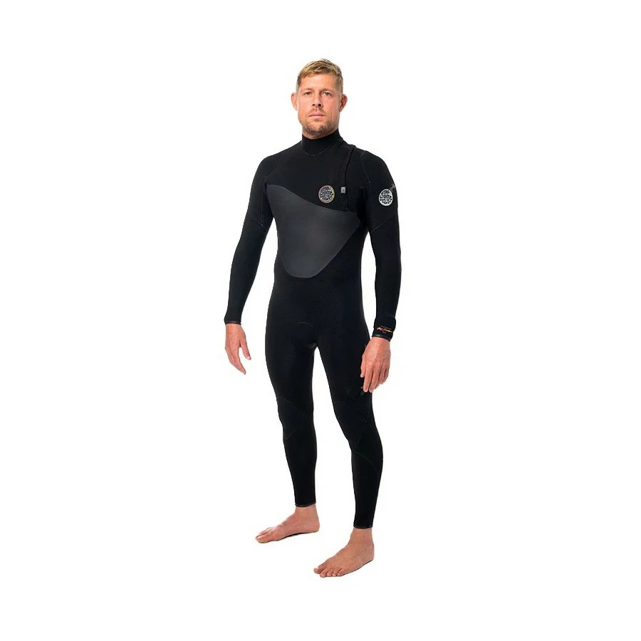 Combinaison Rip Curl FlashBomb Heatseeker E7 3/2 Zip Free - Black