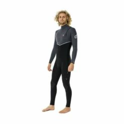 Combinaison Rip Curl FlashBomb Search 3/2 Zip Free - Charcoal