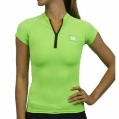 Howzit Lycra Femme Zippé Lime