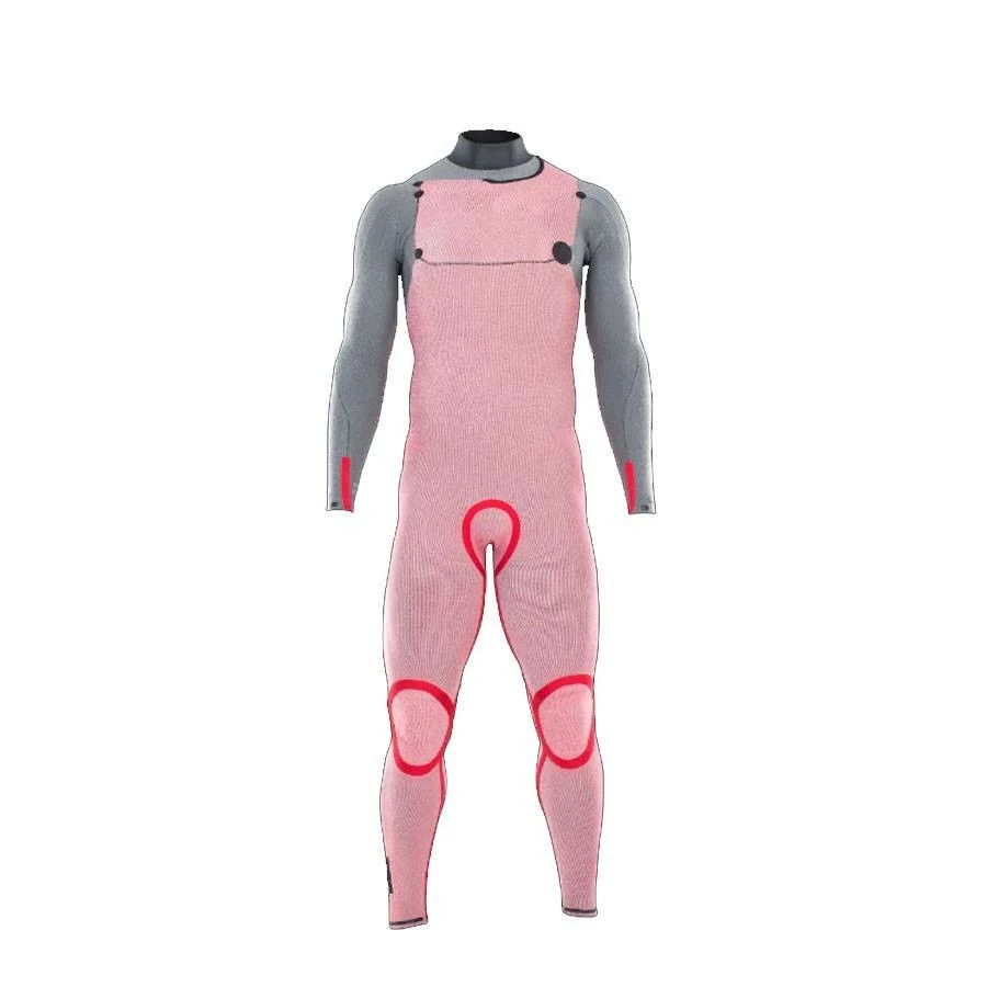 Ion Seek Amp Semidry 3/2mm Front Zip Black – Image 4