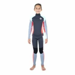 Rip Curl Junior Fille4/3 Dawn Patrol Back Zip Grise