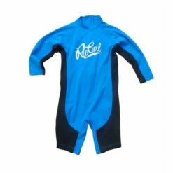 Rip Curl Lycra Kids Option Manches Longues Bleu