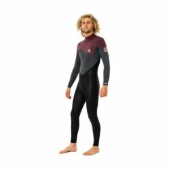 Rip Curl Omega 3/2 Back Zip - Maroon