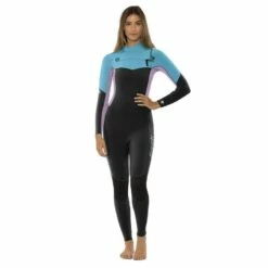 Sisstrevolution 7 Seas 3/2 Chest Zip By Vissla - Orchid