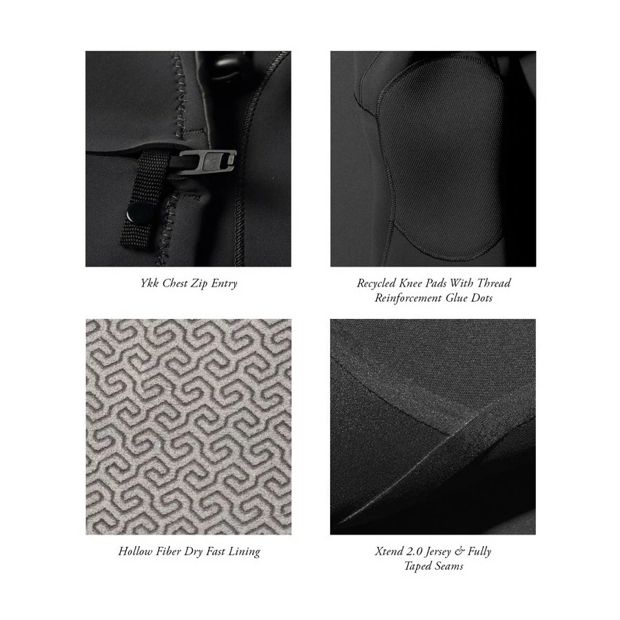 Vissla 7 Seas 5/4/3 Mm Boys Hooded - Phantom – Image 4