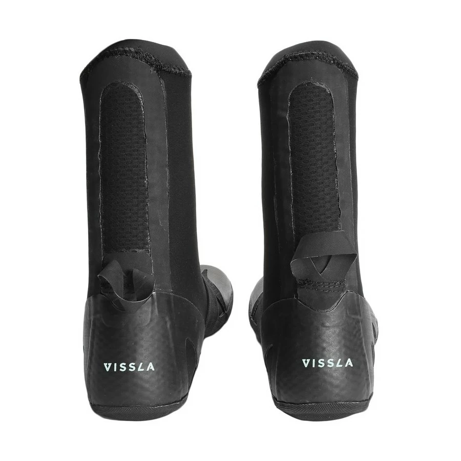 Vissla Chaussons High Seas 3mm Split Toe - Black – Image 3
