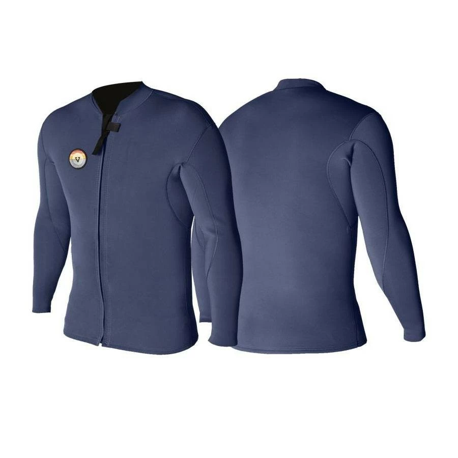 Vissla Top 2mm Solid Sets Front Zip - Night – Image 3